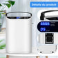 Tragbarer Sauerstoffkonzentrator mit Pulsfluss, einstellbar auf bis zu 5 l/min, mit integriertem Akku und Tragetasche
